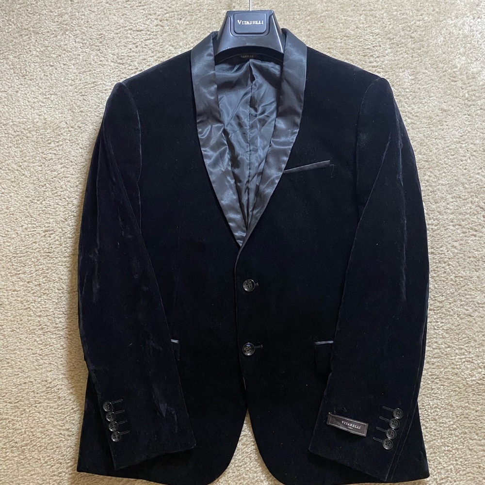 MENS Black Vitarelli Blazer